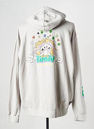 Sweat-shirt gris RIPNDIP homme