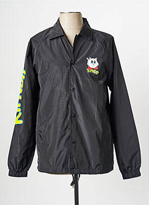 Imperméable noir RIPNDIP homme