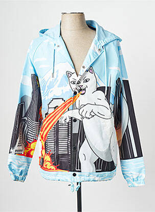 Imperméable bleu RIPNDIP pour homme
