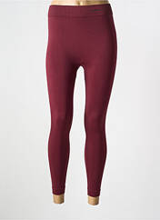 Legging rouge ORGANIC BASICS pour femme seconde vue
