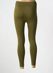 Legging kaki ORGANIC BASICS pour femme seconde vue