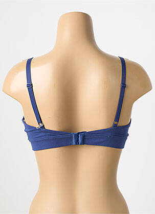 Soutien-gorge bleu ORGANIC BASICS femme