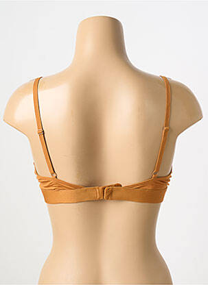 Soutien-gorge jaune ORGANIC BASICS femme