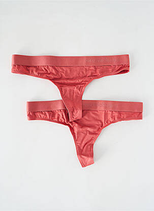 Tanga rose ORGANIC BASICS femme