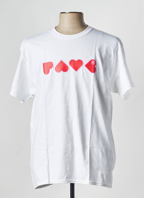 T-shirt blanc RAVE pour homme