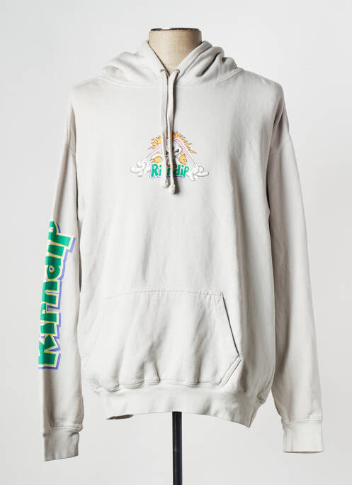 Sweat-shirt gris RIPNDIP pour homme