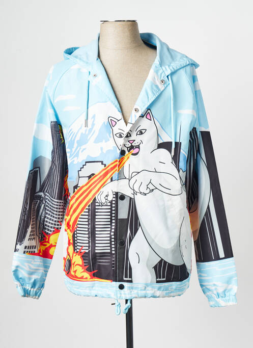 Imperméable bleu RIPNDIP pour homme