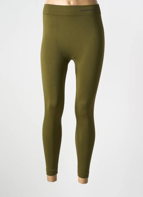 Legging kaki ORGANIC BASICS pour femme