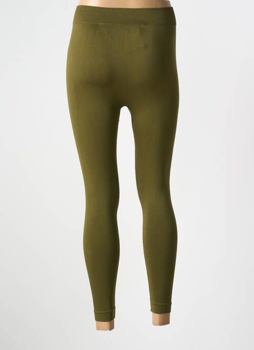 Legging kaki ORGANIC BASICS femme