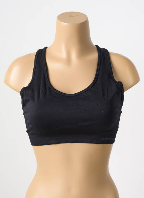 Lingerie noir ORGANIC BASICS pour femme