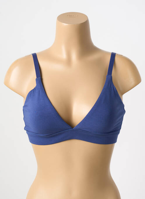 Soutien-gorge bleu ORGANIC BASICS pour femme