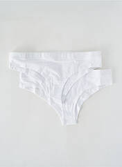 Culotte blanc ORGANIC BASICS pour femme seconde vue