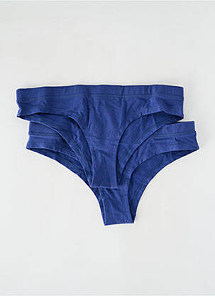 Culotte bleu ORGANIC BASICS femme