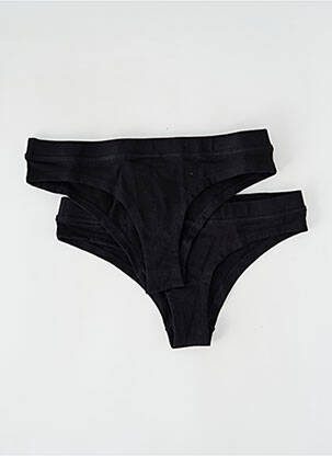 Culotte noir ORGANIC BASICS femme