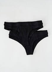 Culotte noir ORGANIC BASICS pour femme seconde vue