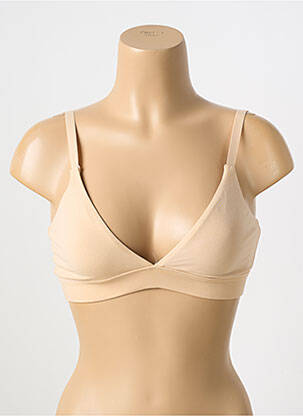 Soutien-gorge beige ORGANIC BASICS femme