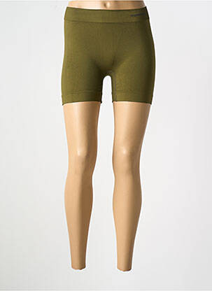 Short kaki ORGANIC BASICS pour femme