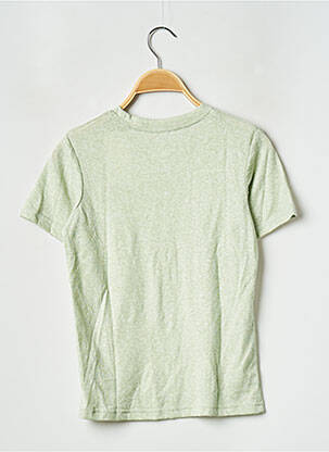 T-shirt col rond vert JACK & JONES garçon