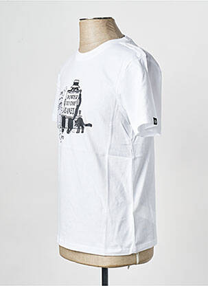 T-shirt col rond blanc ELEMENT homme