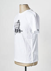 T-shirt blanc ELEMENT pour homme seconde vue