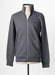 Sweat-shirt gris JACK & JONES pour homme seconde vue
