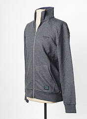 Sweat-shirt gris JACK & JONES pour homme seconde vue
