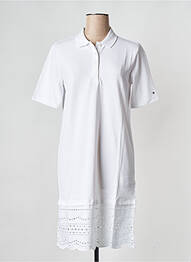 Robe mi-longue blanc TOMMY HILFIGER femme