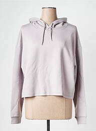 Sweat-shirt à capuche gris ONLY PLAY femme