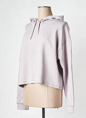 Sweat-shirt à capuche gris ONLY PLAY pour femme seconde vue