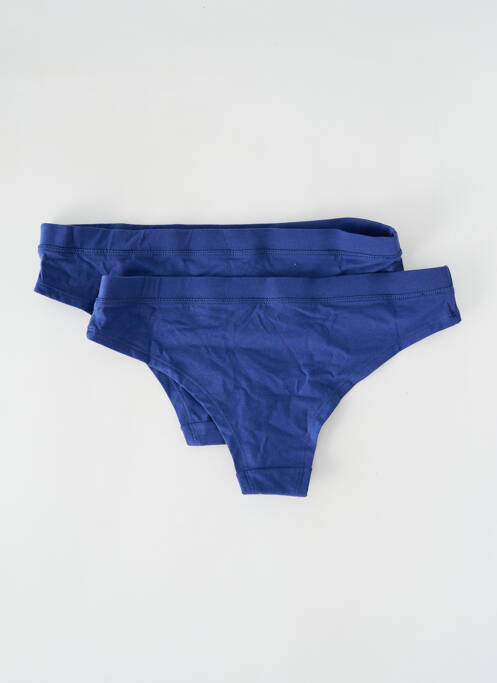 Culotte bleu ORGANIC BASICS pour femme