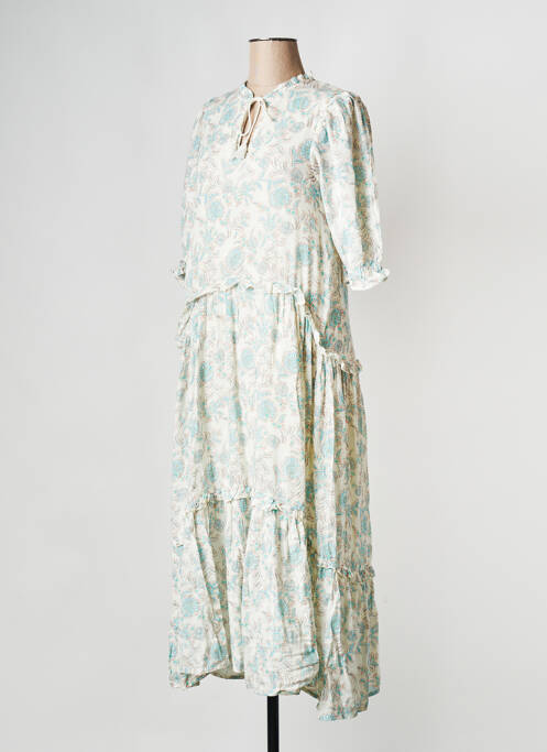 Robe longue beige B.YOUNG pour femme