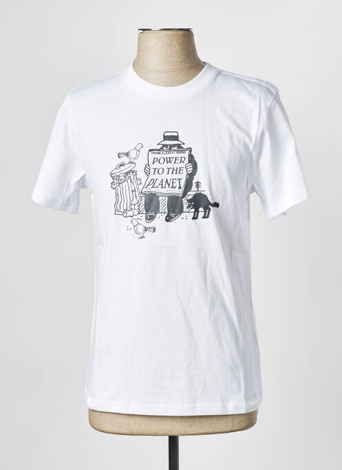 T-shirt blanc ELEMENT pour homme