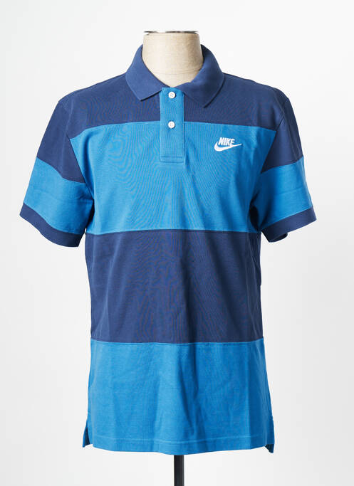 Polo bleu NIKE pour homme