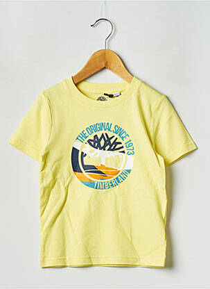 T-shirt jaune TIMBERLAND pour garçon