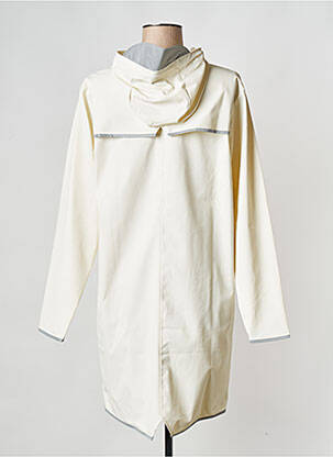 Imperméable col col montant blanc RAINS femme