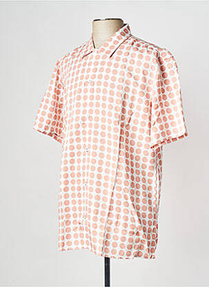 Chemise manches courtes beige CASUAL FRIDAY homme