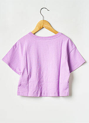 T-shirt col rond violet NIKE fille