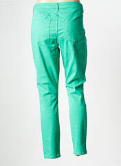 Pantalon slim vert VERO MODA pour femme seconde vue