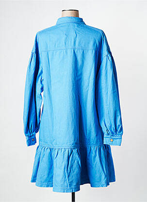 Robe courte col v bleu ESSENTIEL ANTWERP femme