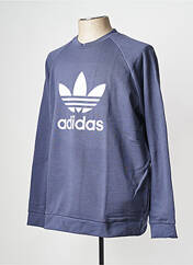 Sweat-shirt bleu ADIDAS pour homme seconde vue