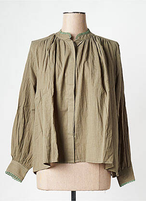 Chemisier vert ARTLOVE pour femme