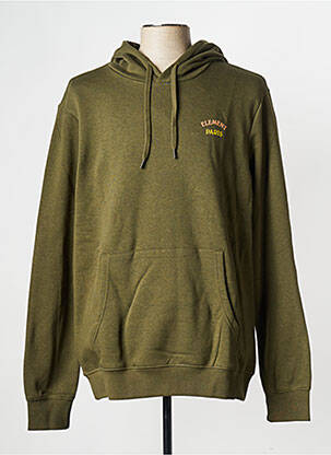 Sweat-shirt vert ELEMENT pour homme