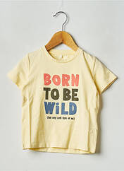 T-shirt jaune NAME IT pour garçon seconde vue