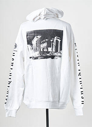 Sweat-shirt blanc WASTED PARIS homme