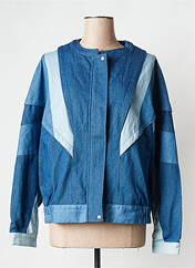 Blouson bleu SEE U SOON pour femme seconde vue