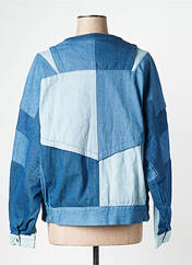 Blouson bleu SEE U SOON pour femme seconde vue