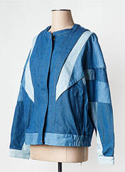 Blouson bleu SEE U SOON pour femme seconde vue
