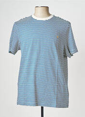 T-shirt bleu FARAH pour homme seconde vue