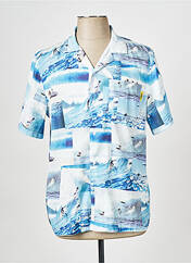 Chemise manches courtes bleu WASTED PARIS pour homme seconde vue