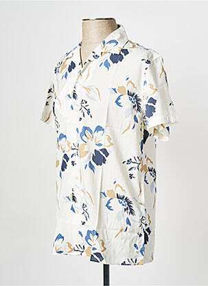 Chemise manches courtes beige SELECTED homme